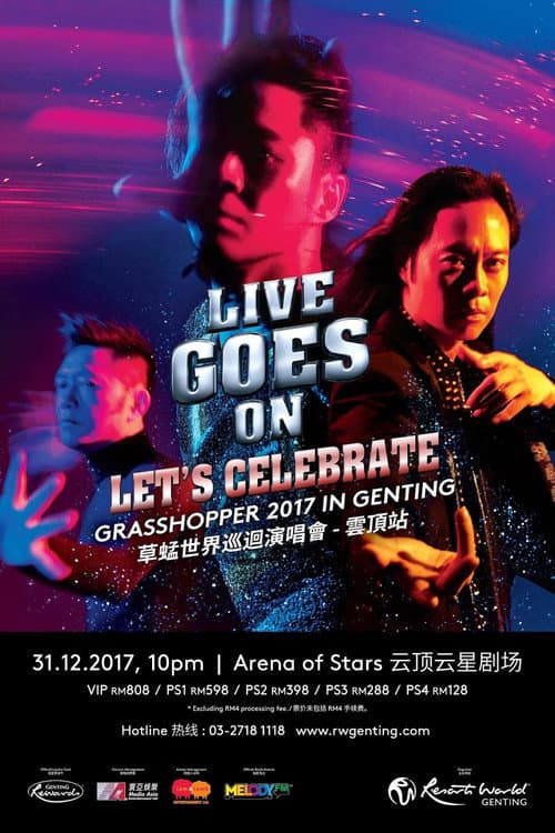 Poster for Live Goes On Grasshopper Concert 2017