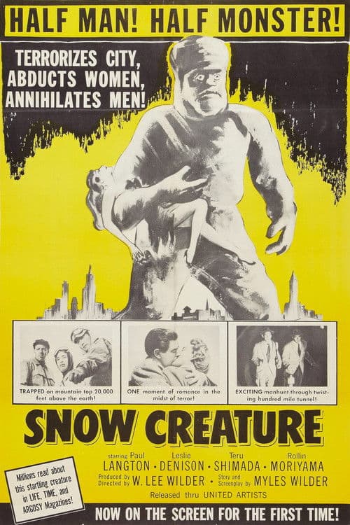 Poster for The Snow Creature