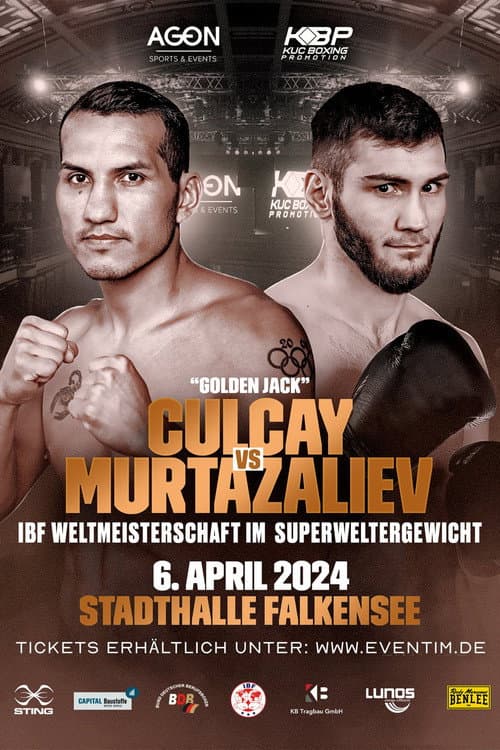 Poster for Jack Culcay vs. Bakhram Murtazaliev