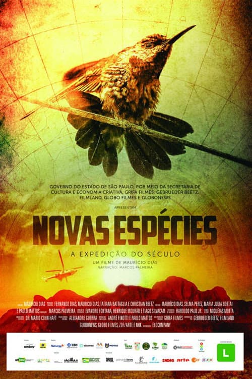 Poster for Novas Espécies – A Expedição do Século
