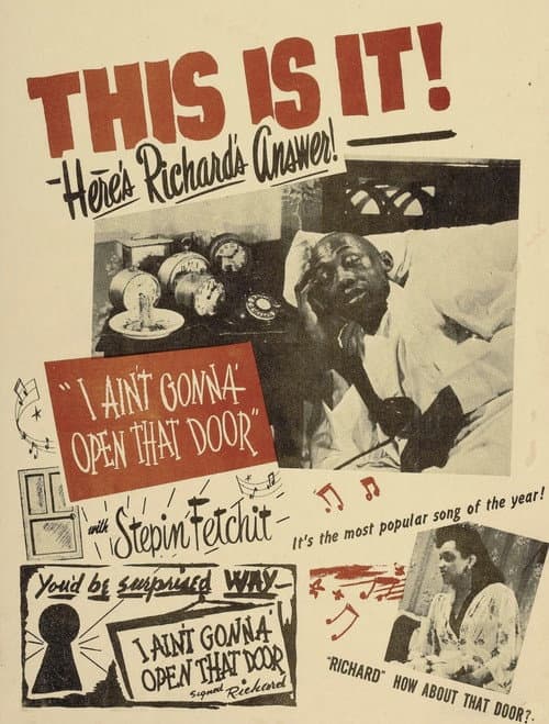 Poster for I Ain’t Gonna Open That Door