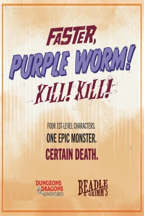 Poster for Faster Purple Worm Kill Kill