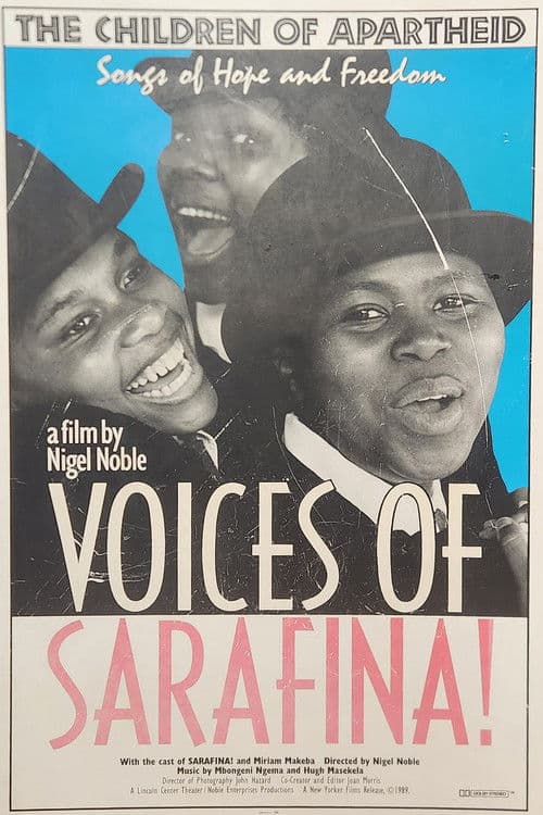 Poster for Voices of Sarafina!