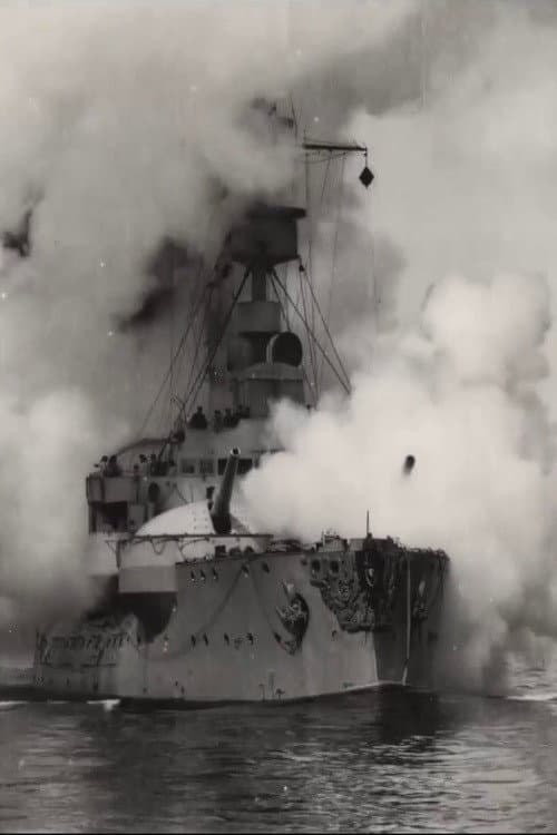 Poster for Battleship Odin Firing All Her Guns