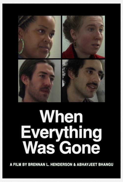 Poster for When Everything Was Gone