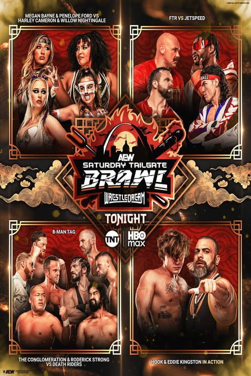 Poster for AEW WrestleDream 2025: Saturday Tailgate Brawl