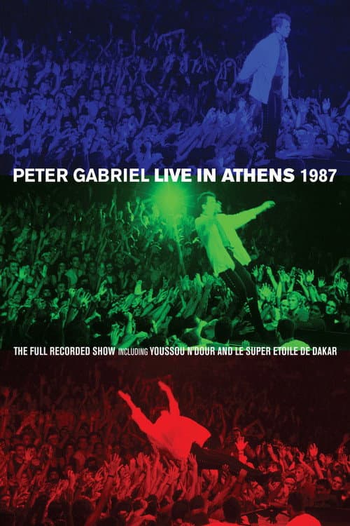 Poster for Peter Gabriel: Live in Athens 1987