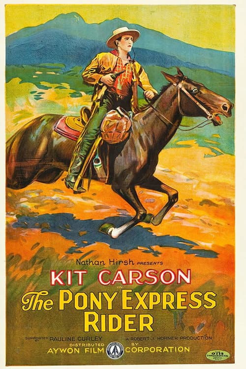 Poster for Pony Express Rider