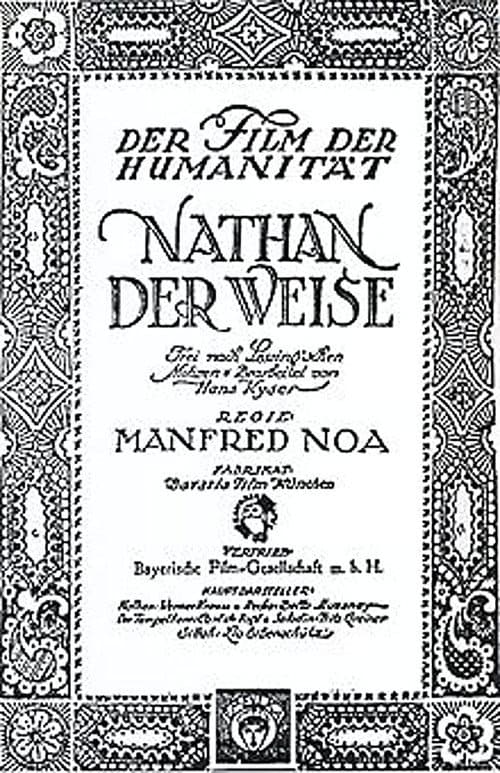 Poster for Nathan der Weise