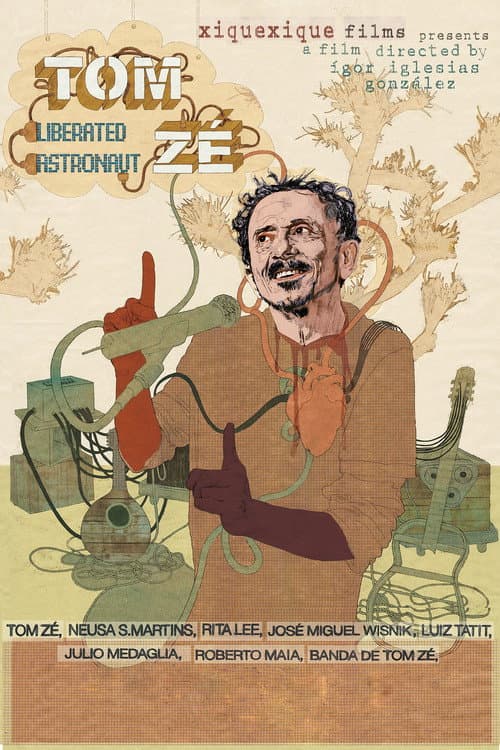 Poster for Tom Zé: Liberated Astronaut