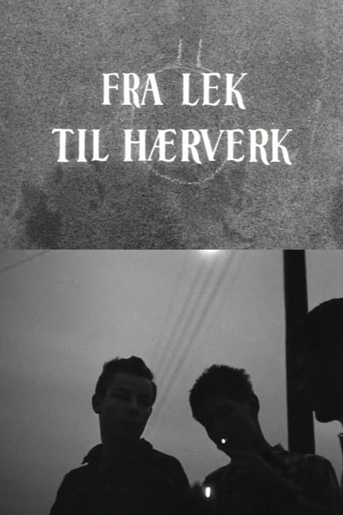 Poster for Oslofilm: Fra lek til hærverk