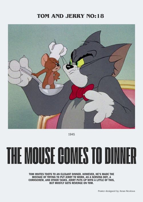 Poster for The Mouse Comes to Dinner