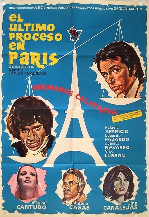 Poster for El último proceso en París