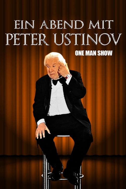 Poster for An Evening with Peter Ustinov
