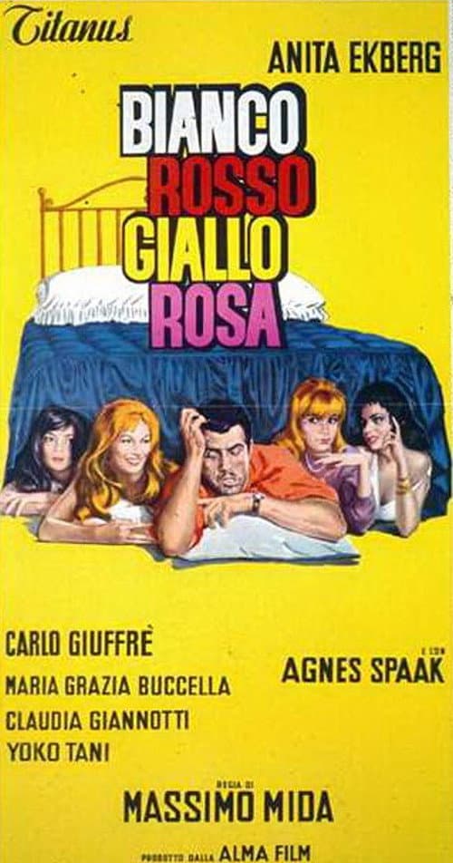 Poster for Bianco, rosso, giallo, rosa