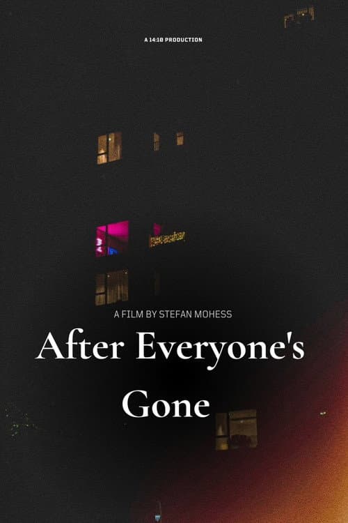 Poster for After Everyone's Gone