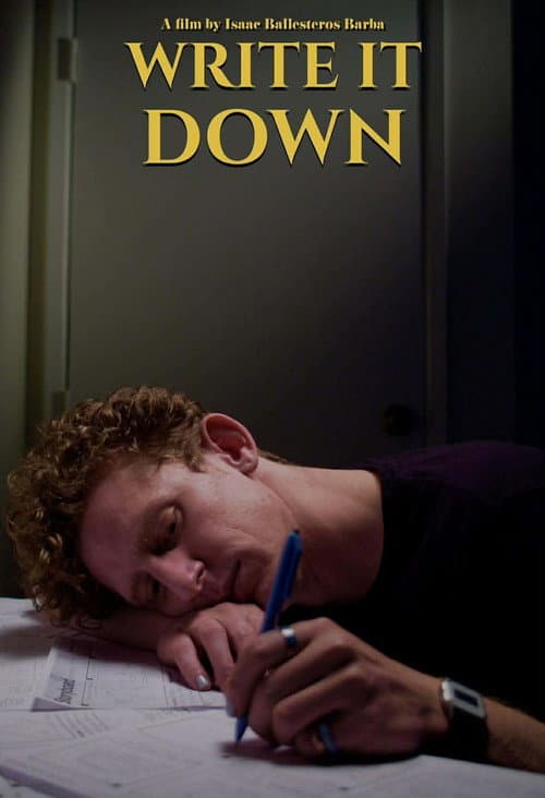 Poster for Write It Down