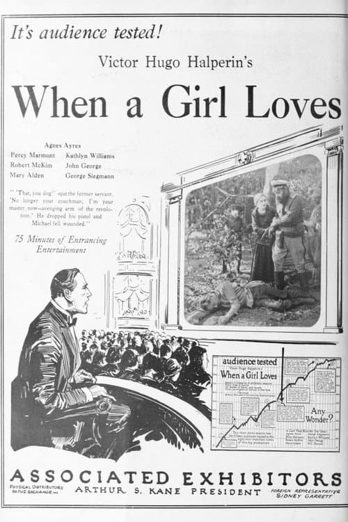 Poster for When a Girl Loves