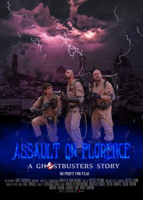 Poster for Assault on Florence: A Ghostbusters Story