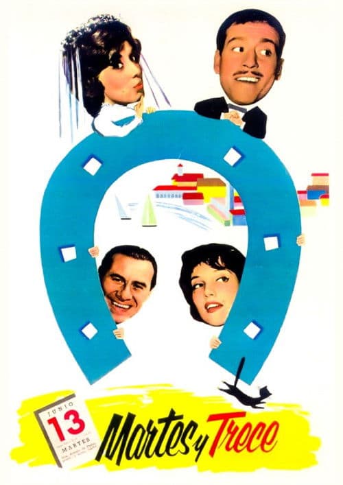 Poster for Martes y trece
