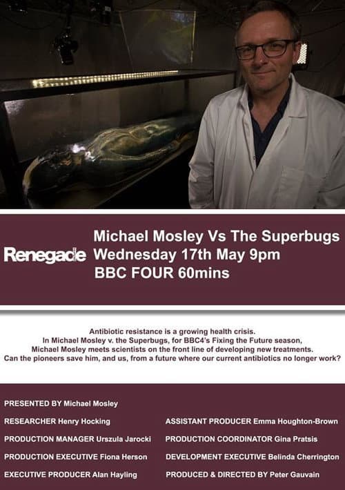 Poster for Michael Mosley vs The Superbugs