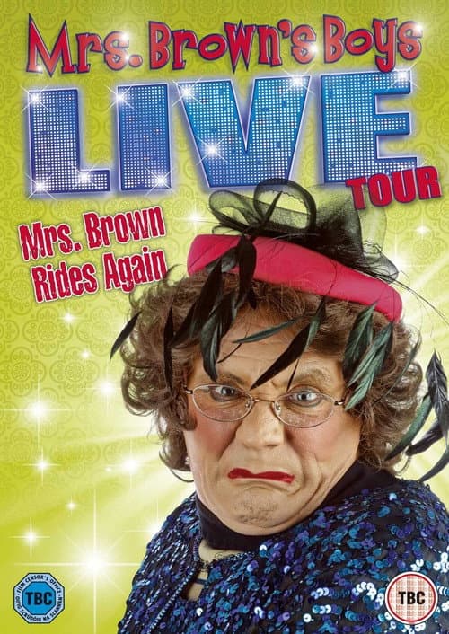 Постер до фільму «Mrs. Brown's Boys Live Tour: Mrs. Brown Rides Again»