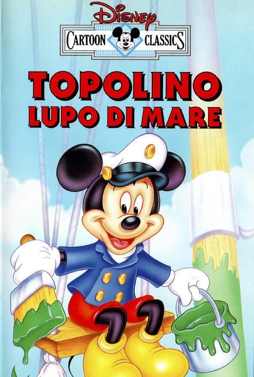 Poster for Disney carton classics: Topolino lupo di mare