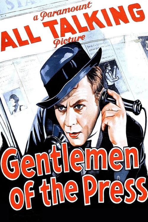 Poster for Gentlemen of the Press