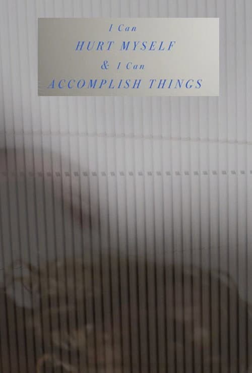 Poster for I Can Hurt Myself & I Can Accomplish Things