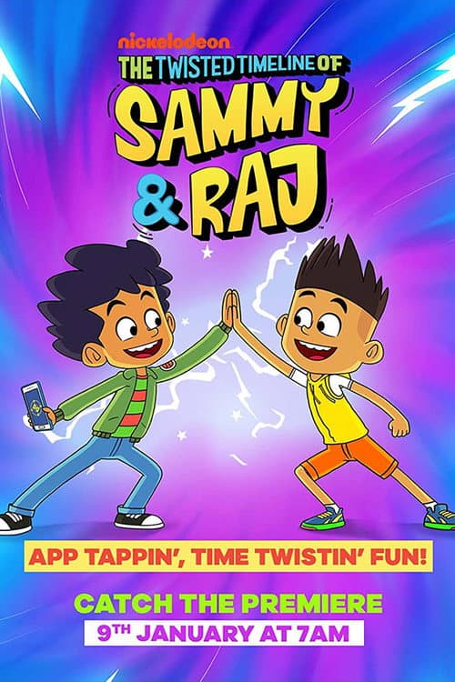 Poster for The Twisted Timeline of Sammy & Raj