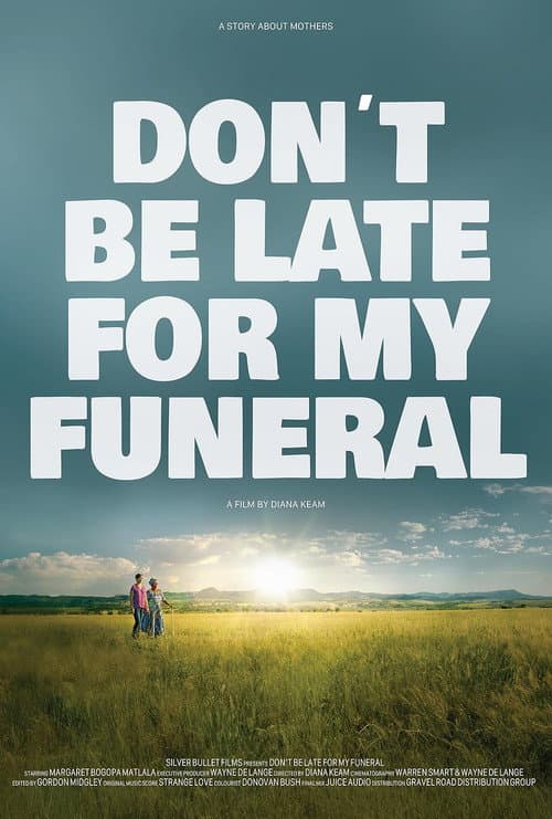 Poster for Don't be late for my funeral