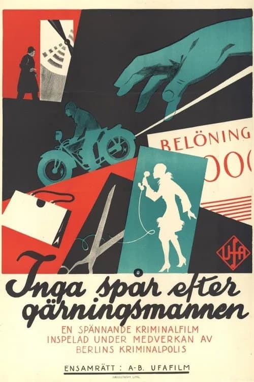 Poster for Vom Täter fehlt jede Spur