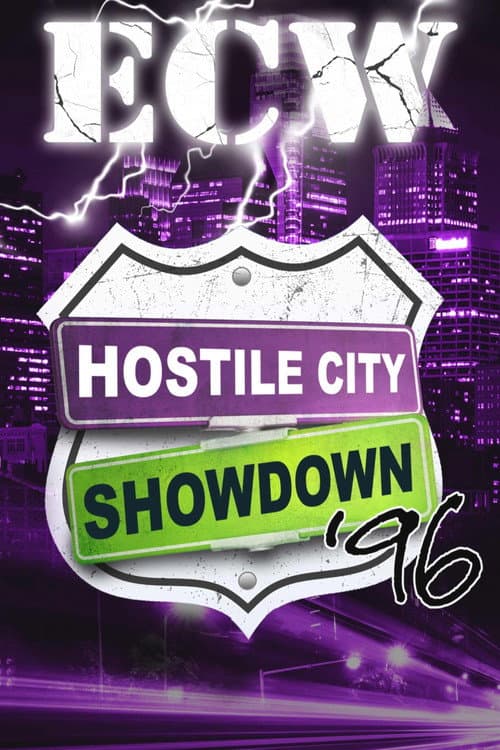 Poster for ECW Hostile City Showdown 1996