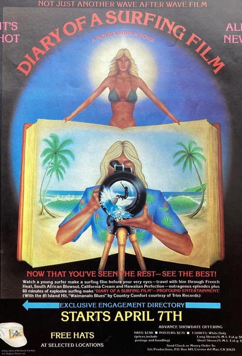 Poster for Diary of a Surfing Film