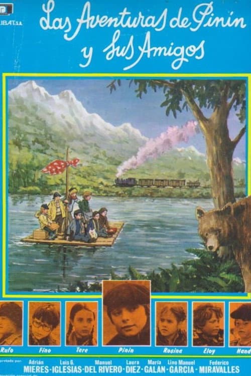 Poster for The adventures of Pinín and his friends