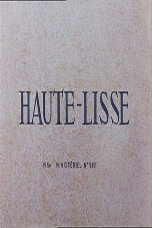 Poster for Haute-Lisse