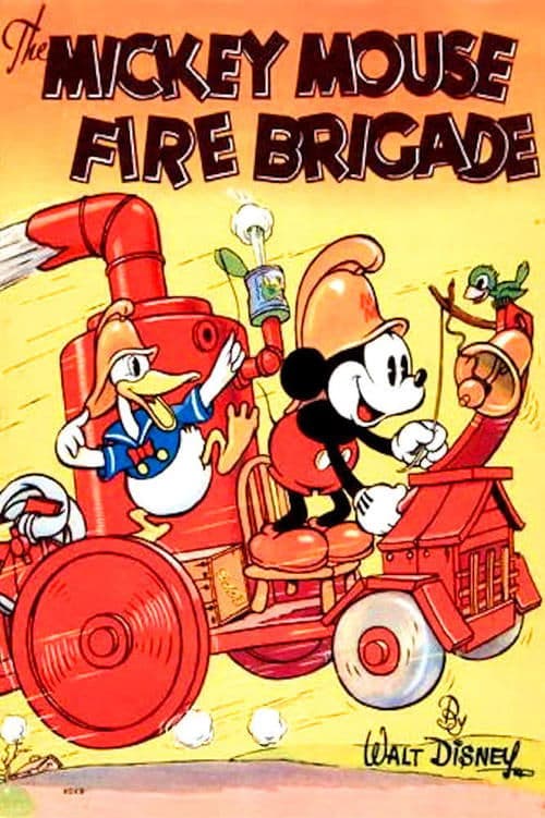 Poster for Mickey's Fire Brigade