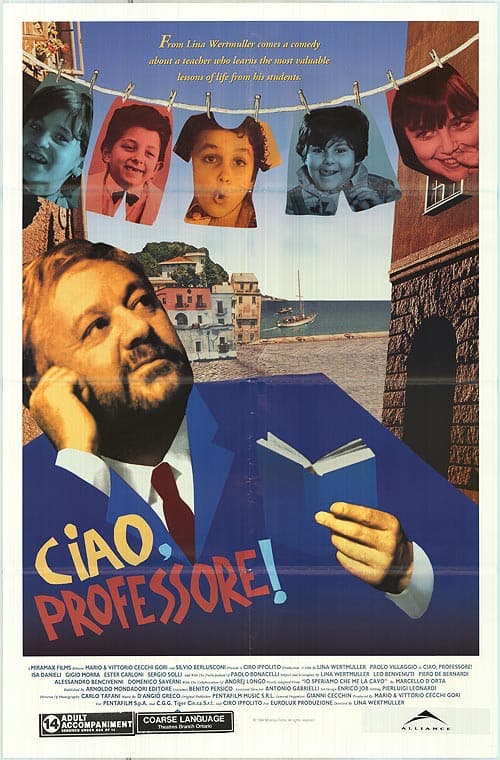 Poster for Ciao, Professore!