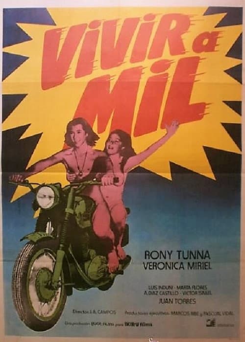 Poster for Vivir a mil