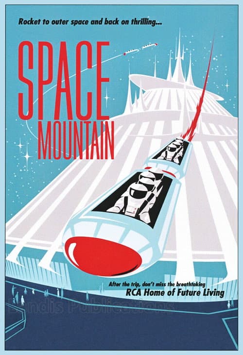 Poster for Space Mountain