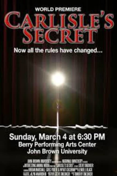 Poster for Carlisle’s Secret