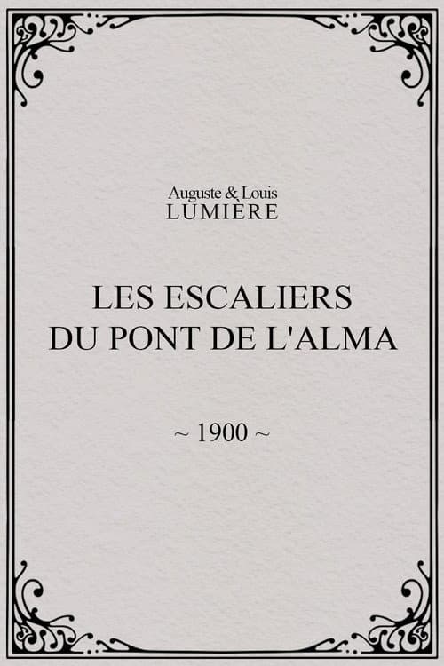 Poster for Les Escaliers du Pont de l'Alma