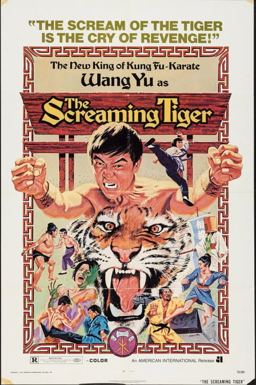 Poster for The Screaming Tiger