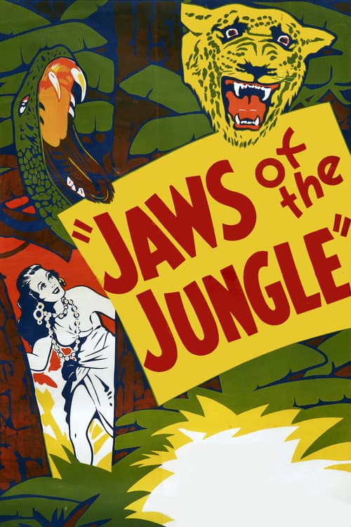 Poster for Jaws of the Jungle