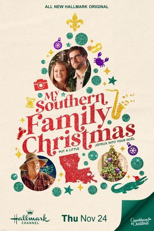 Poster for My Southern Family Christmas