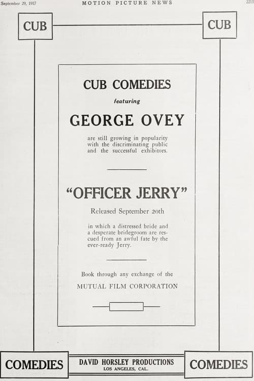 Poster for Officer Jerry