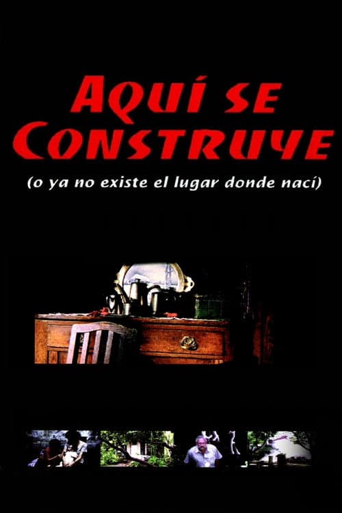 Poster for Under Construction (Or The Place Where I Was Born No Longer Exists)