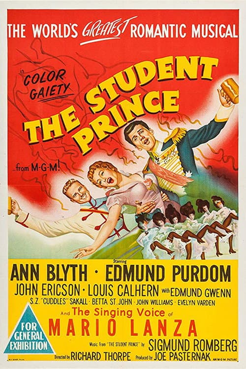 Poster for The Student Prince