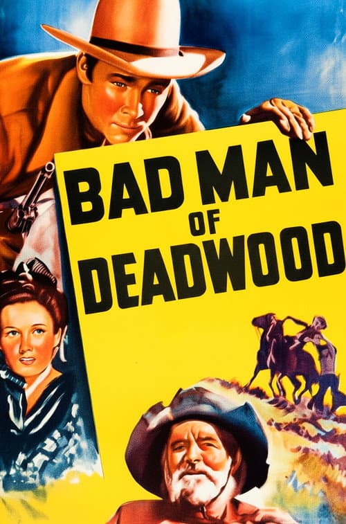 Poster for Bad Man of Deadwood