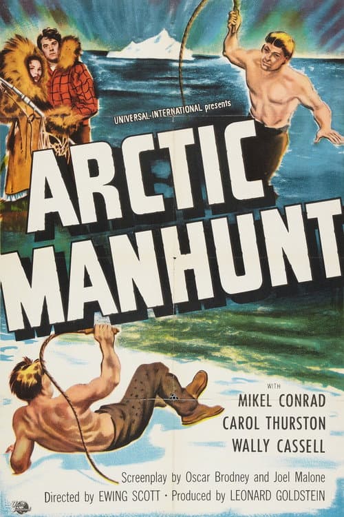 Poster for Arctic Manhunt